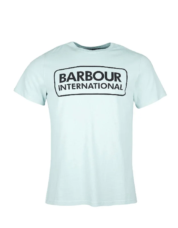 Barbour International Graphic T-shirt Pastel Spruce Refined Men's Velvet Refined Men's Velvet