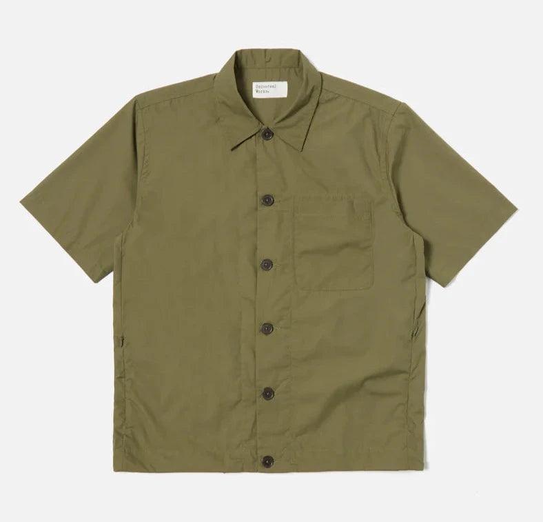 Universal Works - Tech Overshirt In Olive Recycled Poly Tech Bohemian Men's Free Bohemian Men's Free