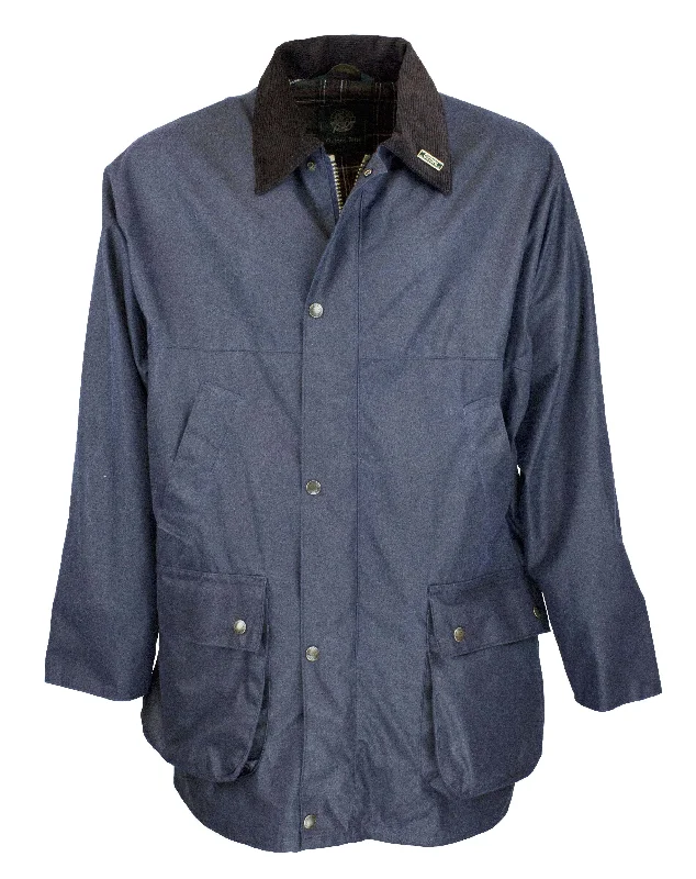 W01 - Men's Countryman Wax Jacket - NAVY Dynamic Men's Glow Dynamic Men's Glow