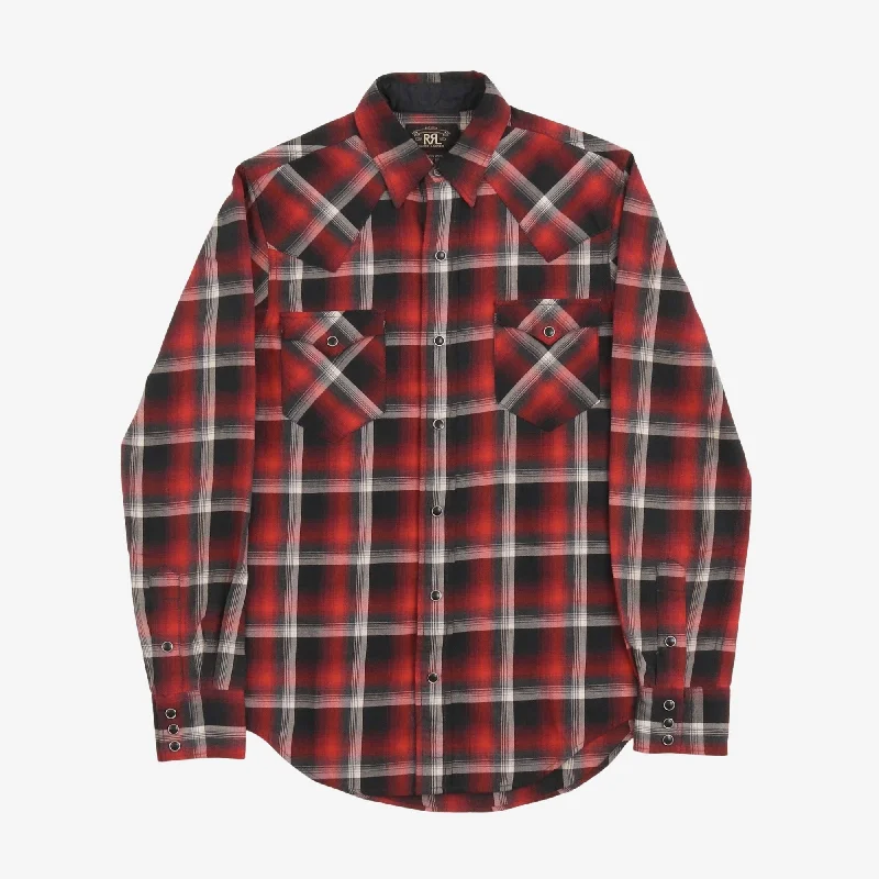 Check Western Shirt Modern Men's  Modern Men's 