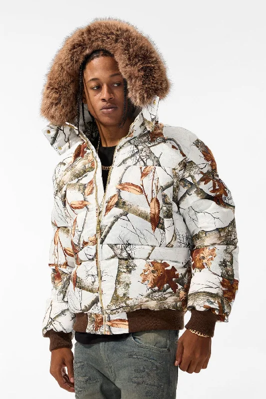 Cross Bay Bomber Jacket (Snow Camo) Practical Men's Quick Practical Men's Quick