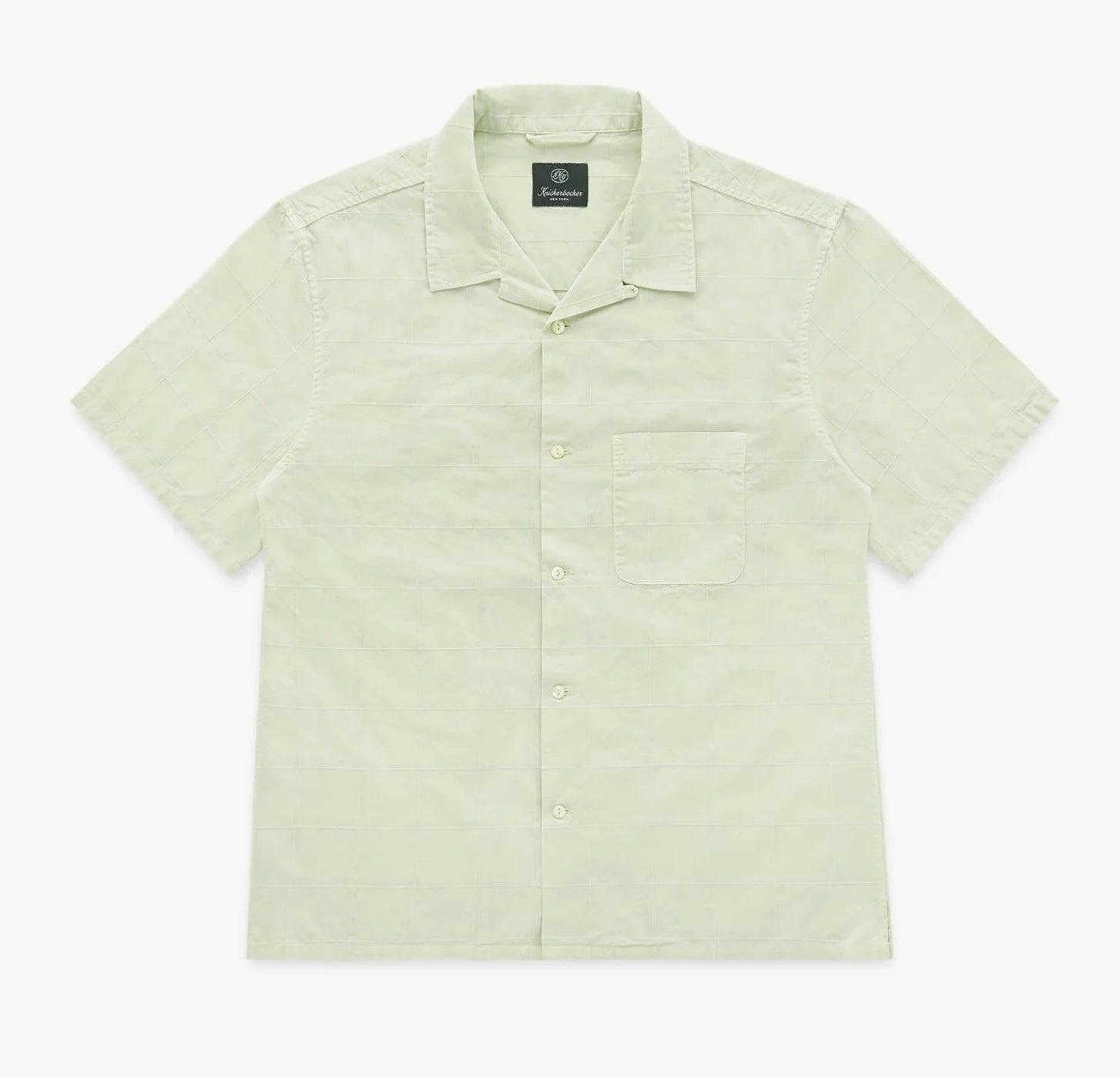 Knickerbocker - Director Carpenter Shirt - Seafoam Polished Men's Silk Polished Men's Silk