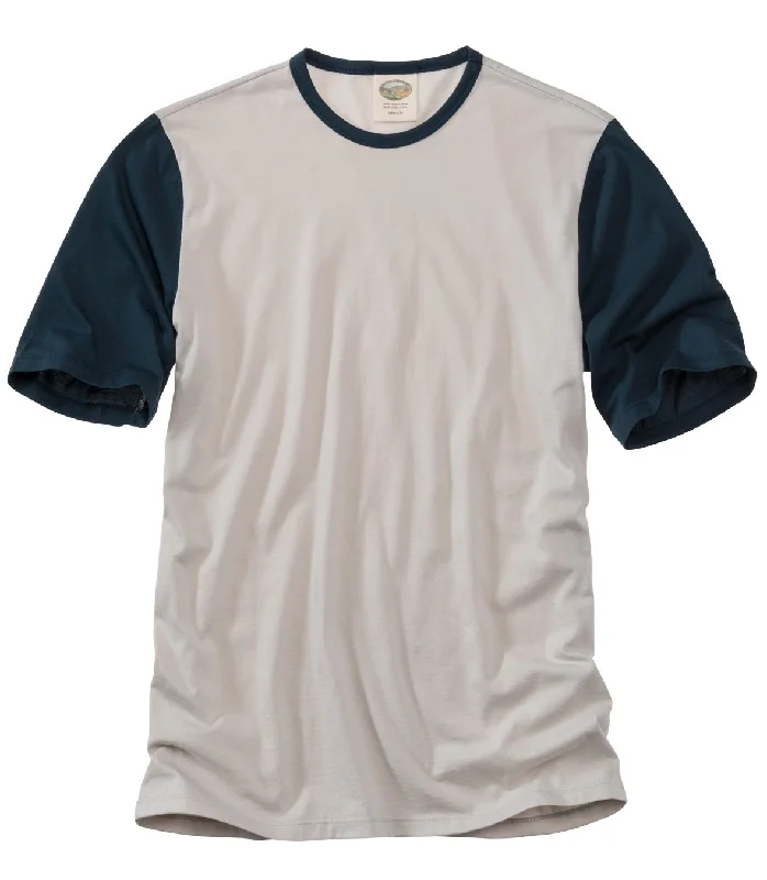 Cotton Crew Neck Tee - Short Sleeve Masculine Men's  Masculine Men's 