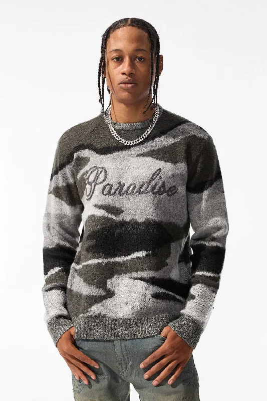 Paradise Mirage Crewneck Sweater (Black) Dynamic Men's Moto Dynamic Men's Moto