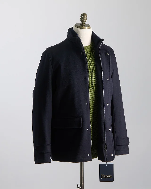 Wool/Cashmere Field Jacket Youthful Men's Anime Youthful Men's Anime