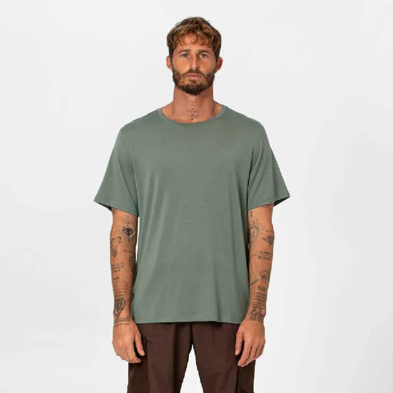 Mens Merino T-Shirt Elm Edgy Men's Punk Edgy Men's Punk