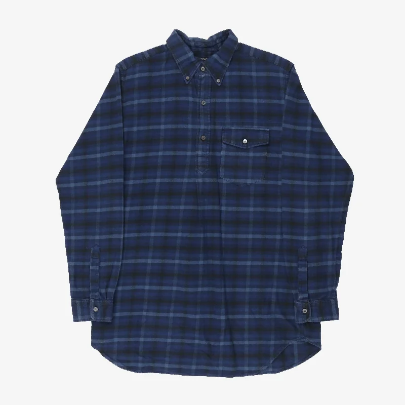 BD Flannel Tunic Shirt Bold Men's Statement Bold Men's Statement