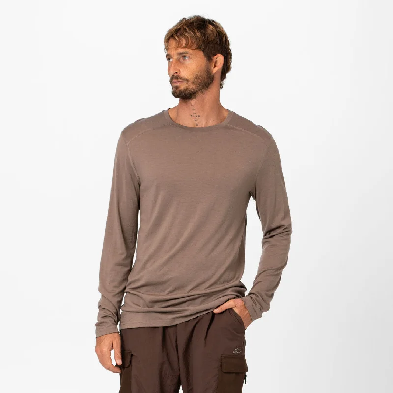 Mens Merino LS Base Layer Tawny Modern Men's  Modern Men's 