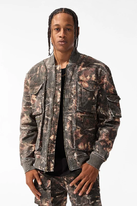 Camo Mercenary Bomber Jacket (Timber Shade) Artistic Men's Avant Artistic Men's Avant