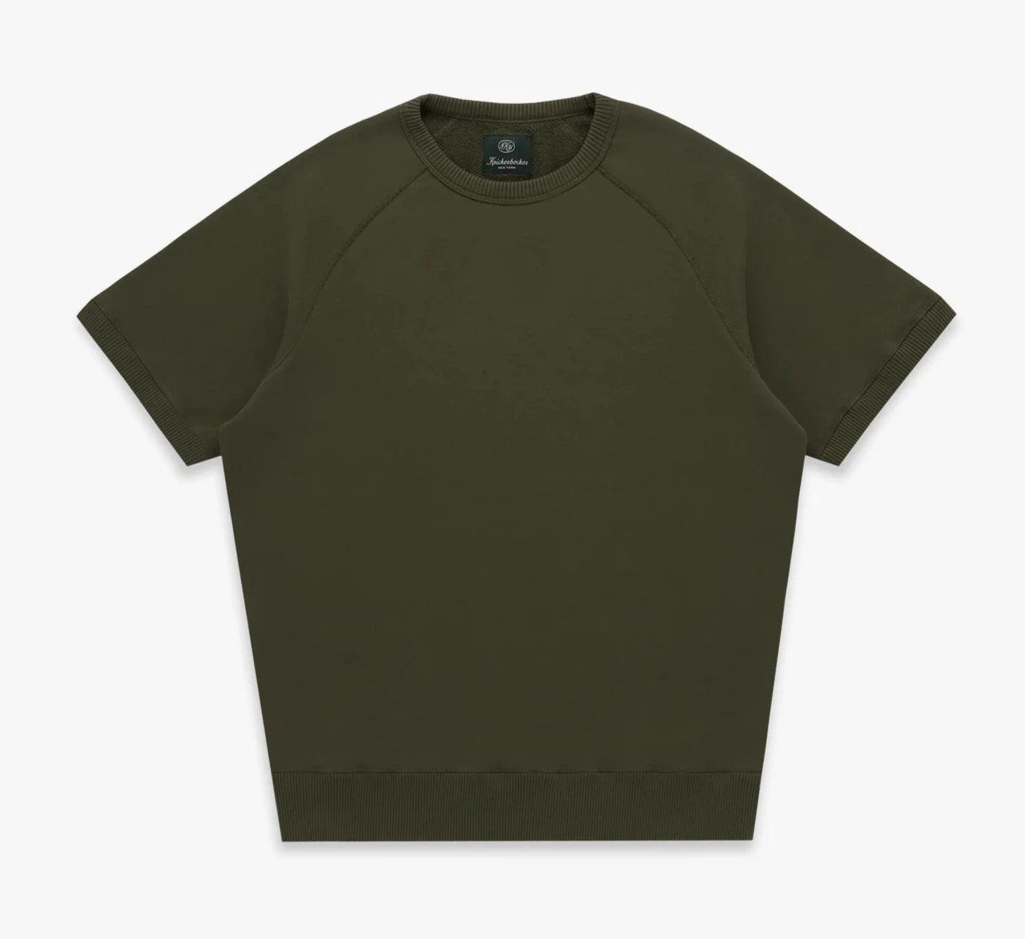 Knickerbocker - Raglan Runner Crew - Moss Laid Laid