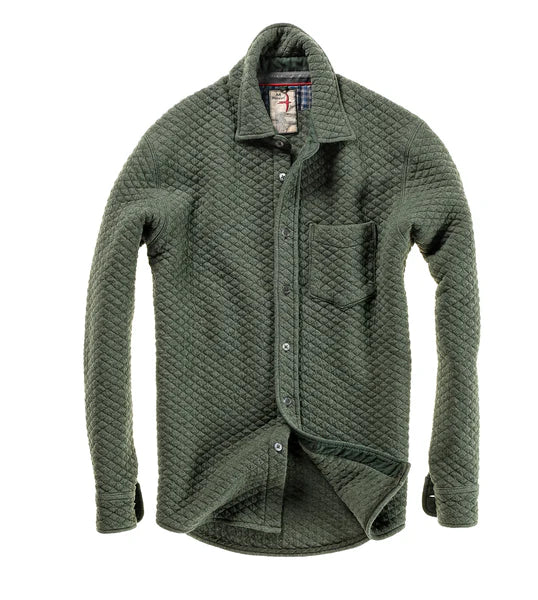 Relwen - The Bubble Knit Shirt - Shale Green Heather Monochromatic All Monochromatic All