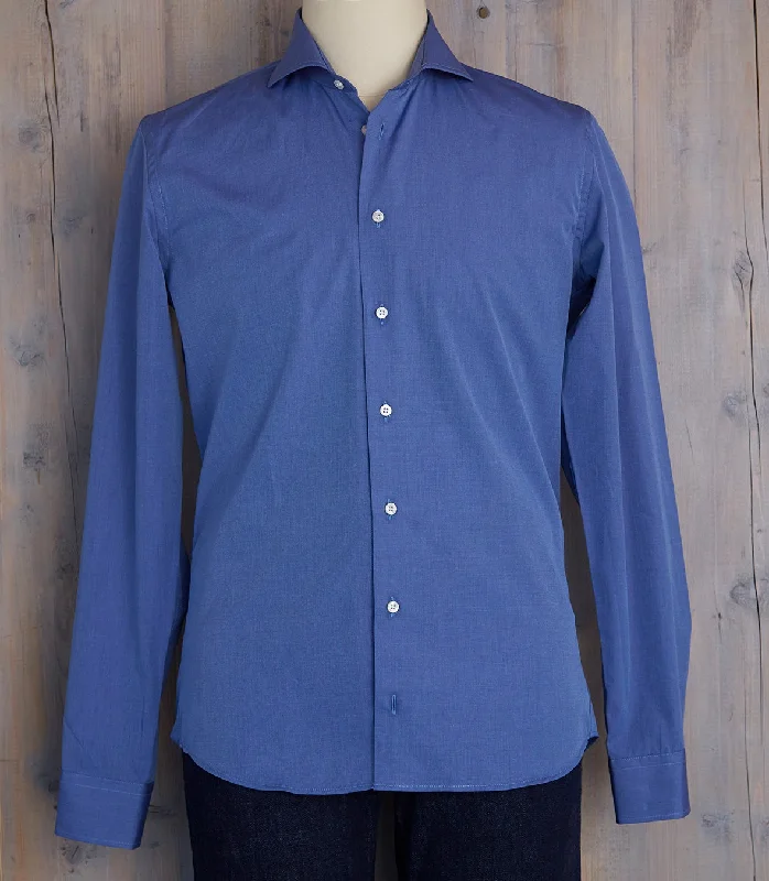 Denim Shirt Sleek Men's Contemporary  Sleek Men's Contemporary 