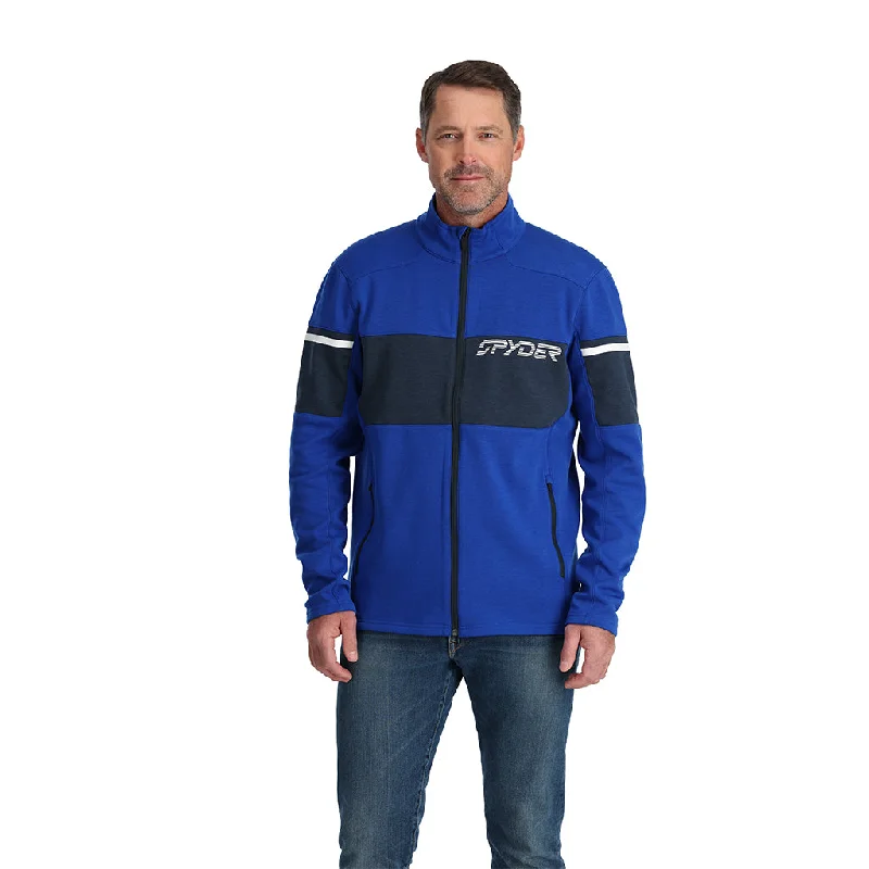 Mens Speed Fleece Full Zip - Electric Blue Monochromatic All Monochromatic All