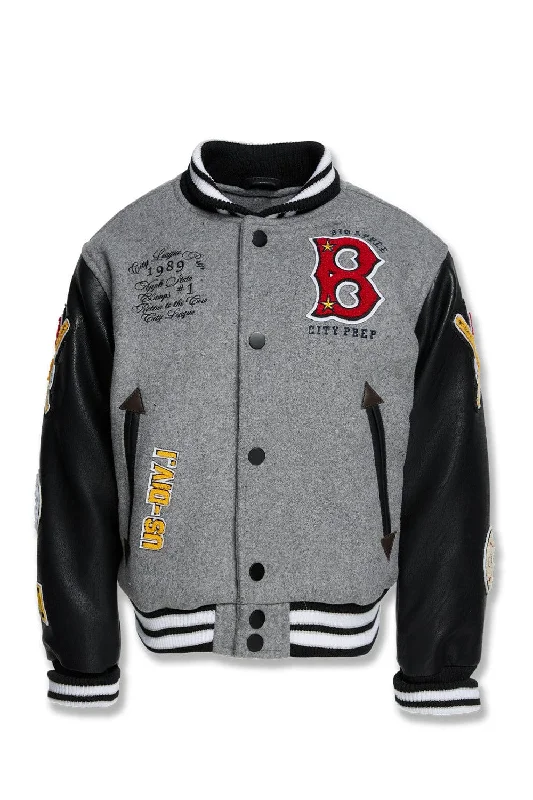 Kids Big Apple Varsity Jacket (City of Baseball) British Gentleman Style British Gentleman Style