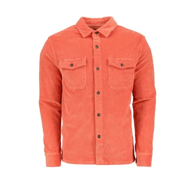 Aspen Stretch Cord Shirt - Sunset Sporty Men's Athleisure  Sporty Men's Athleisure 