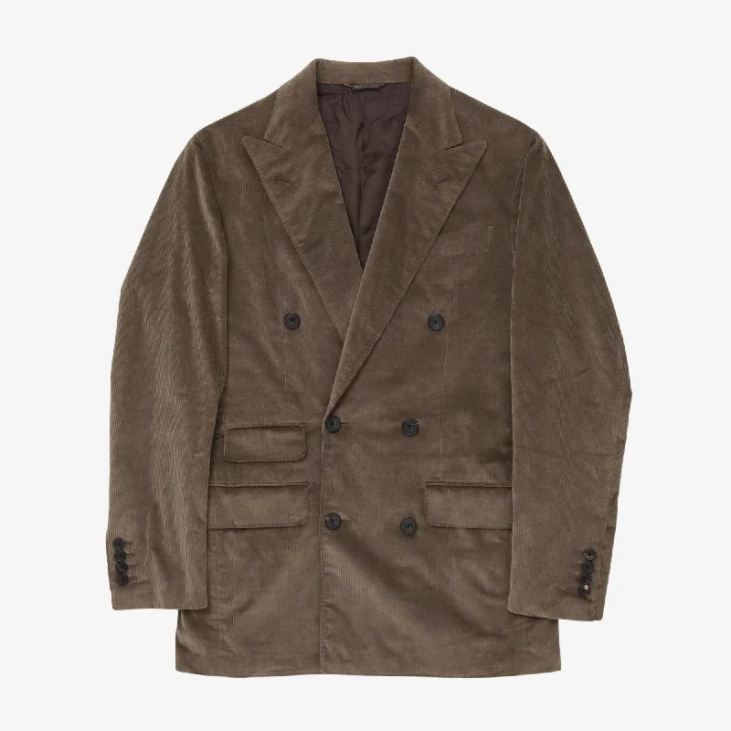 Corduroy Blazer Sophisticated Men's French Sophisticated Men's French