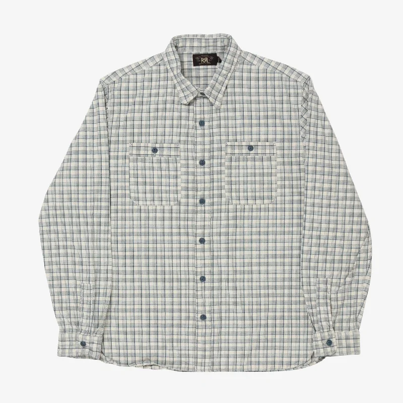 Check Work Shirt Rugged Men's Outdoor  Rugged Men's Outdoor 