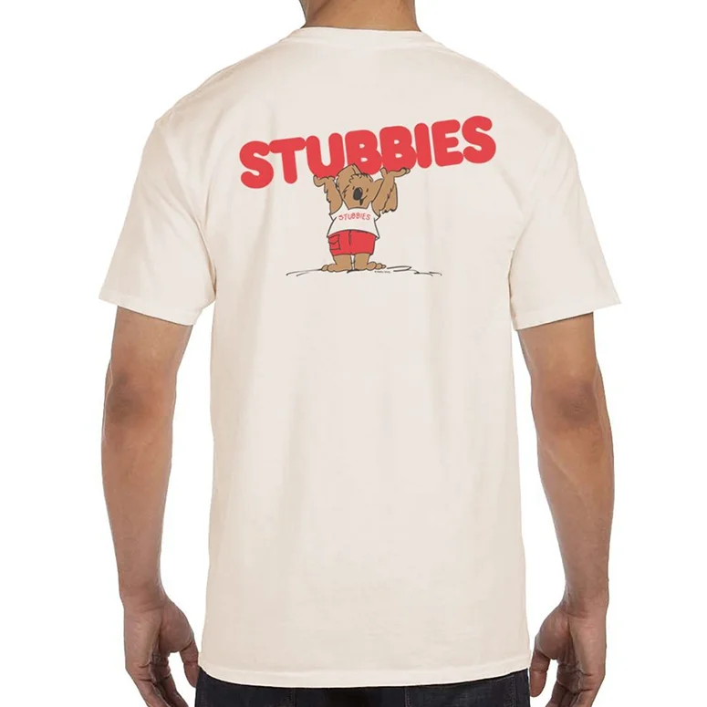 Stubbies Logo S/S Tee Dapper Men's 1920S Dapper Men's 1920S