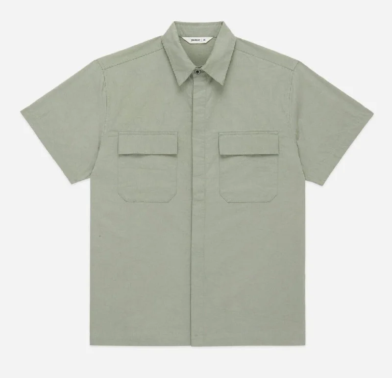 3sixteen - Garage Shirt Seafoam Sophisticated Men's French Sophisticated Men's French