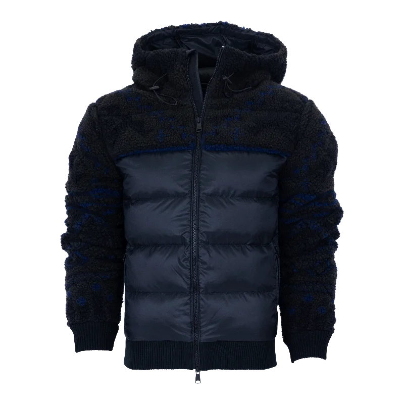 Cody Sherpa Hybrid Hooded Jacket Business Business