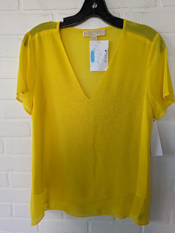 Top Short Sleeve By Michael By Michael Kors  Size: S Laid