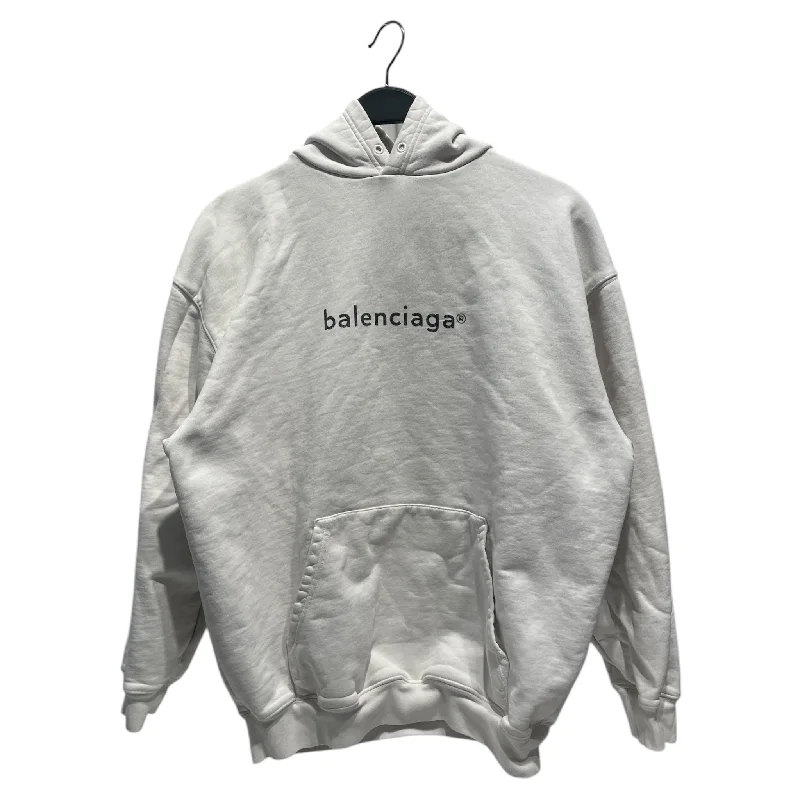 BALENCIAGA/Sweatshirt/M/Cotton/WHT/ Dynamic Men's Moto