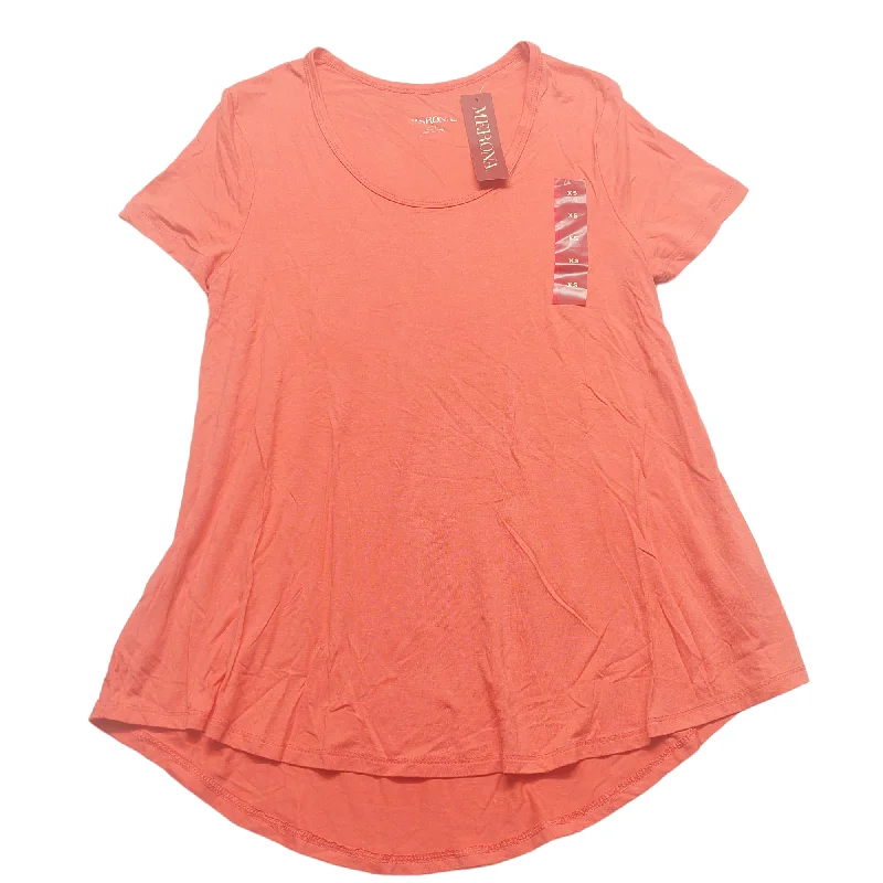 Top Short Sleeve Basic By Merona  Size: Xs Cool Men's Distressed