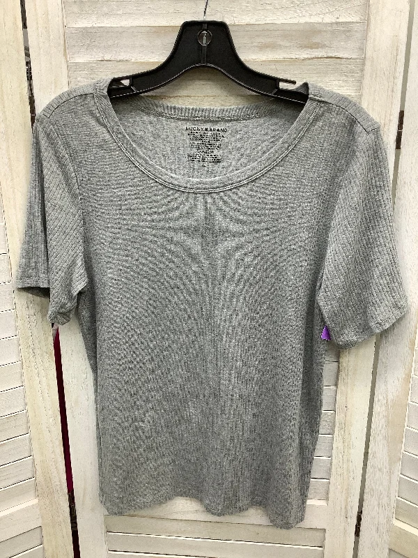 Top Short Sleeve By Lucky Brand  Size: Xl Beach