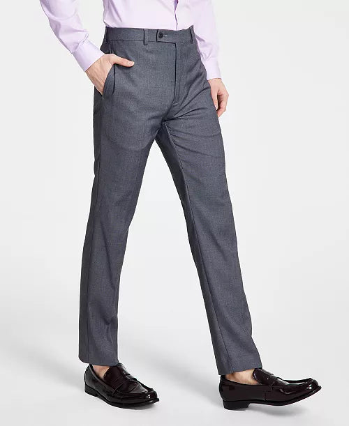 SLIM FIT MACHINE WASH PANT - MED GREY Unique Men's Patch