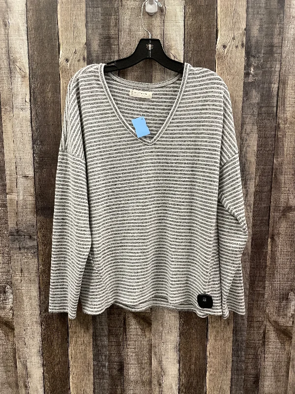 Top Long Sleeve By Lucky Brand In Striped Pattern, Size: L Bold Men's Animal