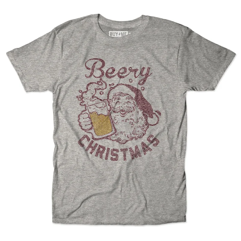 Beery Christmas Tee Tough Men's Military Tough Men's Military