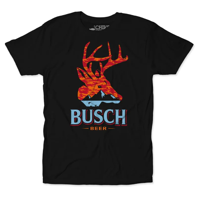 Busch Camo Deer Tee Dapper Men's Bow Dapper Men's Bow