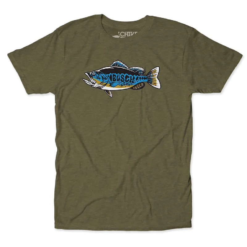 Busch Gone Fishin' Tee Confident Men's High Confident Men's High