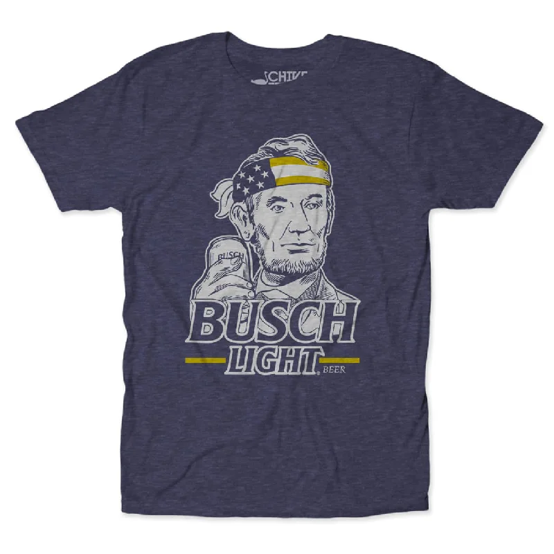 Busch Honest Abe Tee Sleek Men's Metallic Sleek Men's Metallic