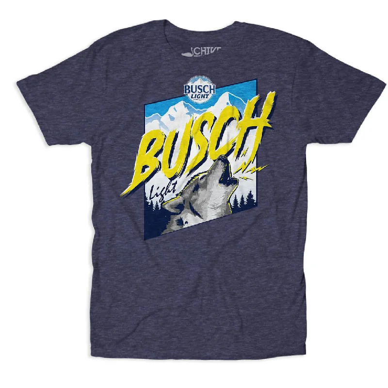 Busch Light Wolf Tee Sharp Men's Italian Sharp Men's Italian