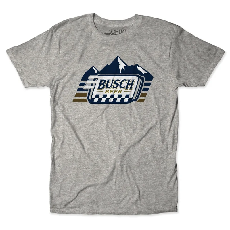 Busch Racing Tee Sleek Men's Contemporary  Sleek Men's Contemporary 