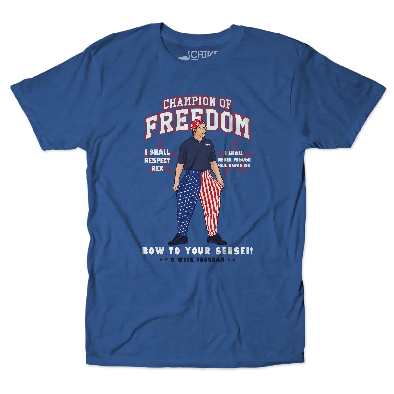 Champion Of Freedom Unisex Tee Luxurious Men's High Luxurious Men's High