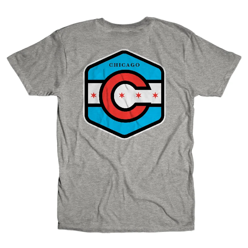 Chicago Badge Unisex Tee Cozy Men's Winter Cozy Men's Winter