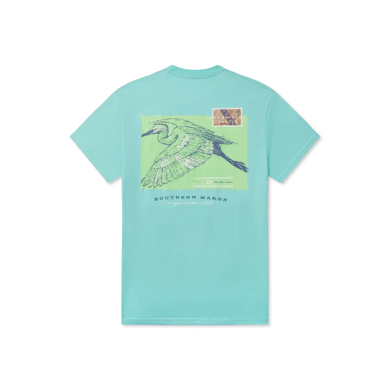 Expedition Series Tee - Heron Sharp Men's Italian Sharp Men's Italian