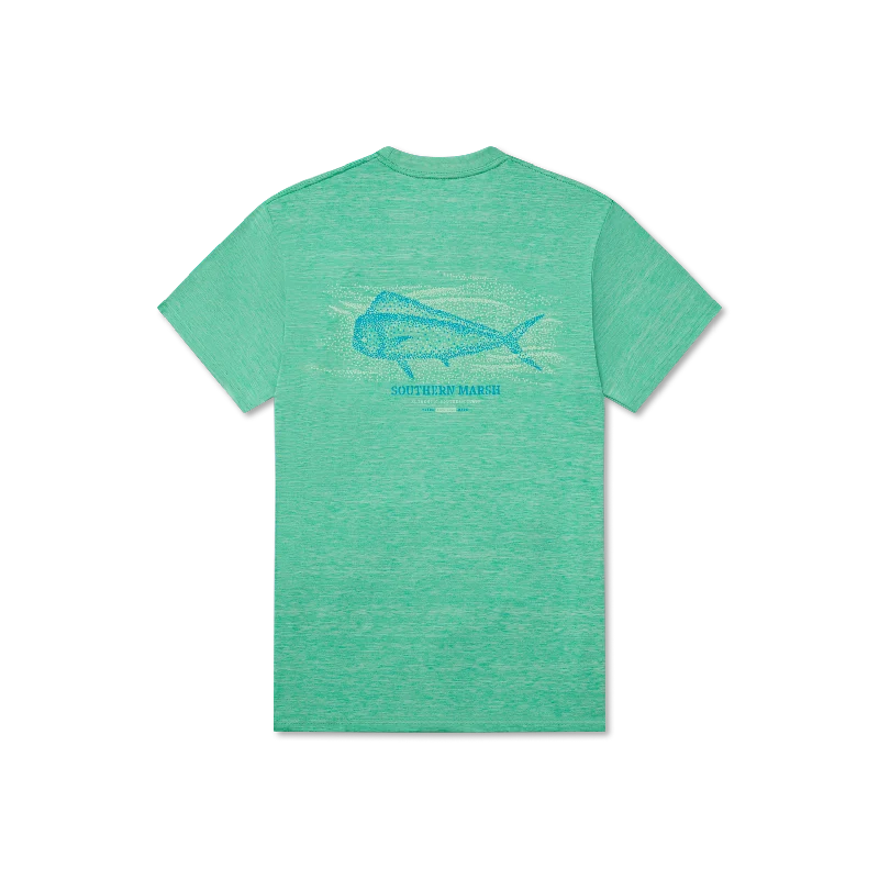 FieldTec™ Heathered Performance Tee - Mahi Relaxed Men's Australian  Relaxed Men's Australian 