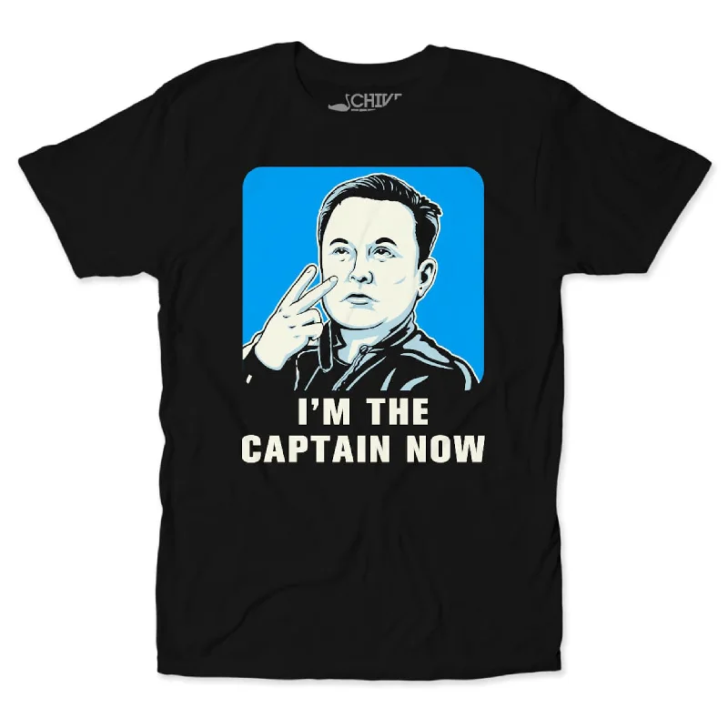 I'm The Captain Now Unisex Tee Practical Men's Multi Practical Men's Multi