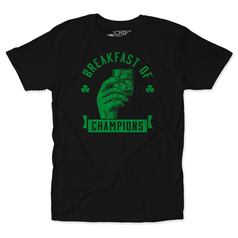 Irish Champions Green Print Tee Bold Men's Statement Bold Men's Statement