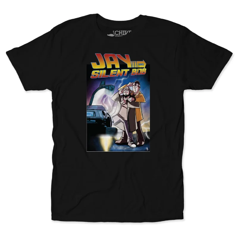 Jay & Silent Bob Back to the Future Tee Elegant Men's Cashmere Elegant Men's Cashmere