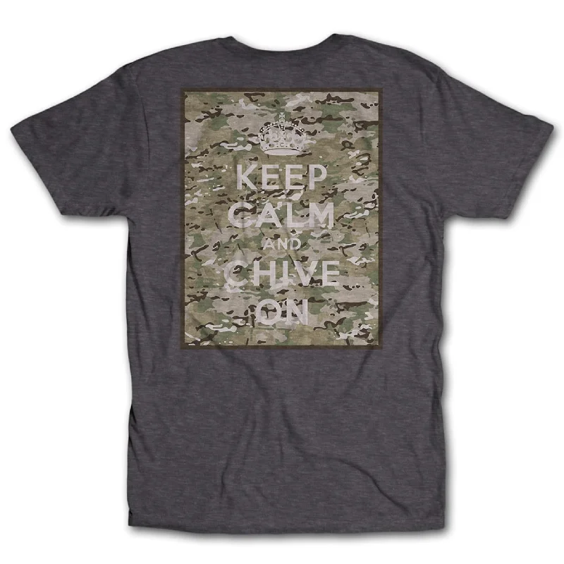 Keep Calm Multicamo Tee Organic Organic