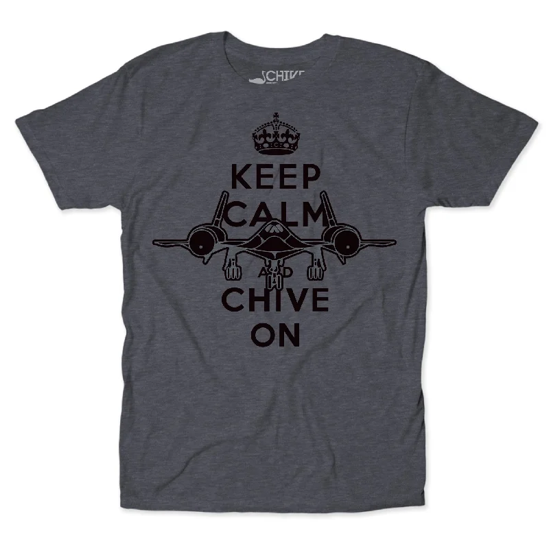 Keep Calm SR-71 V3  Unisex Tee Dapper Men's 1920S Dapper Men's 1920S