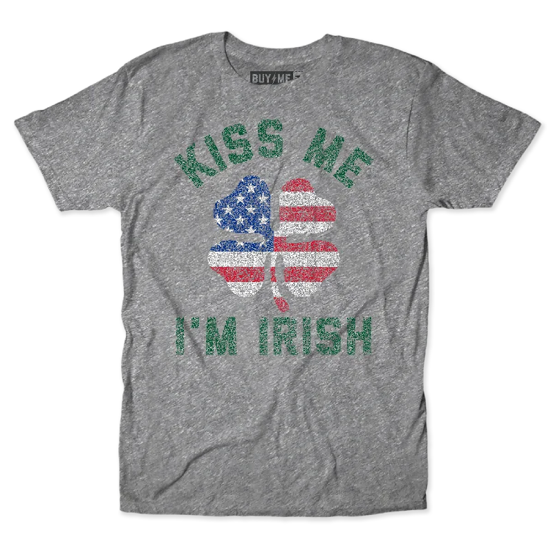 Kiss Me I'm Irish Tee Cool Men's Skate Cool Men's Skate