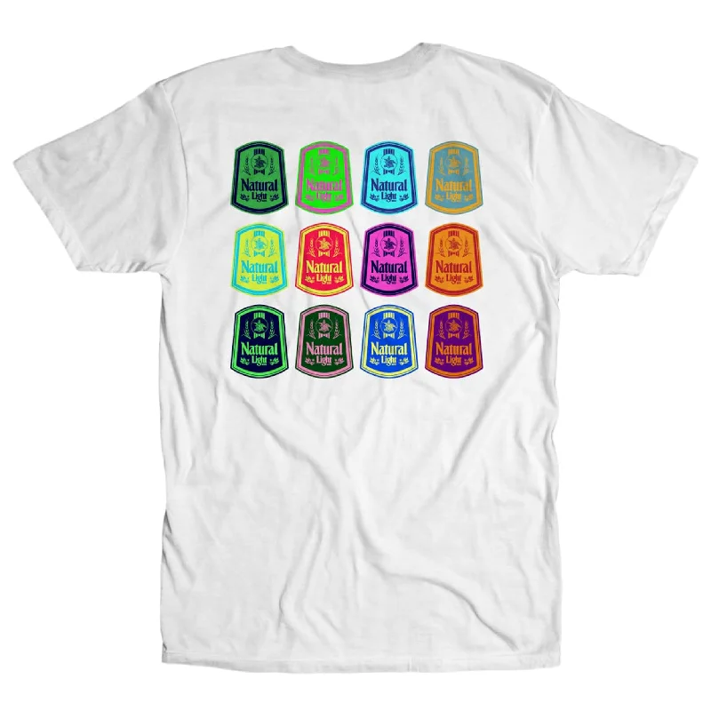 Natty Color Labels Tee Gym Gym