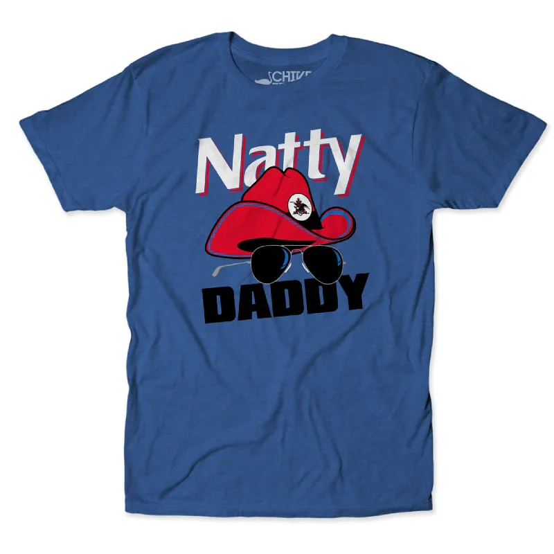 Natty Daddy Hat Tee Minimalist Men's Casual  Minimalist Men's Casual 