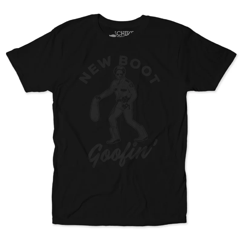 New Boot Goofin' Blackout Unisex Tee Practical Men's Quick Practical Men's Quick