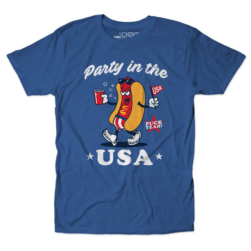 Party In The USA Unisex Tee Trendy Men's Bucket Trendy Men's Bucket